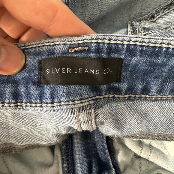 Silver Jeans Women's SUKI Slim Bootcut Faded Blue Jeans Size W27 Stretch Casual - Picture 7 of 16